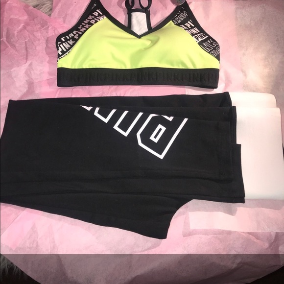 Pink braw and pant set - Picture 2 of 3